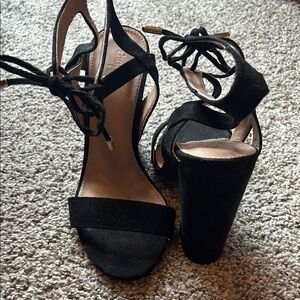 Ankle Lace-Up Heels